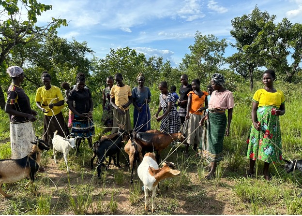empowering women Uganda goat breeding Future4children